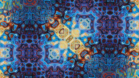 Color mix abstract - 1