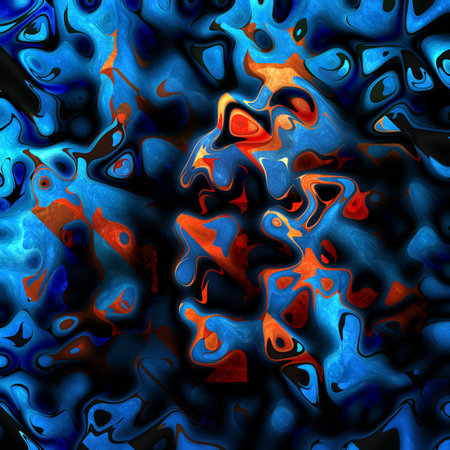 Abstract Geometrical Background. Pattern With Optical Illusion.