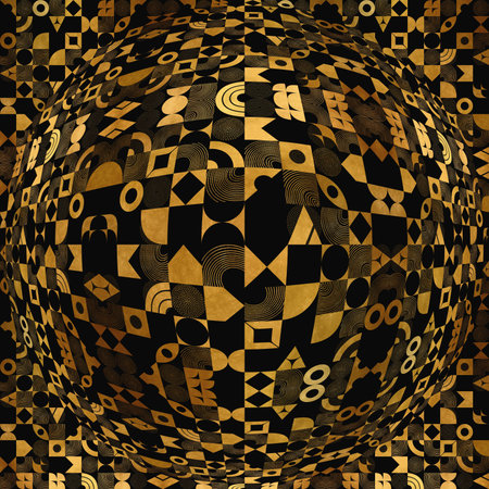 Abstract, geometric background texture. Abstract sphere.