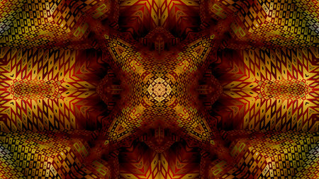 Abstract Geometrical Background. Tile art.