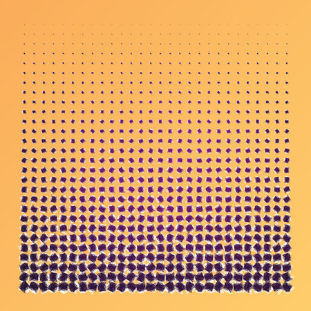 Abstract Geometric Background. A pattern with random sizes from brushes.