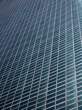 Glass Facade Manhattanの写真素材