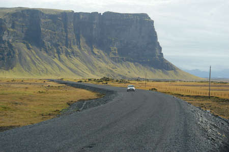 Iceland Backcountry roadの写真素材