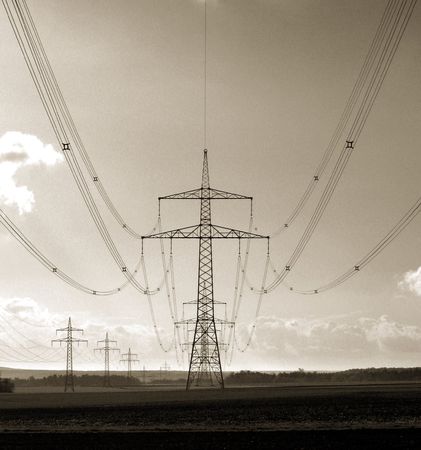 Powerline (Germany)の写真素材