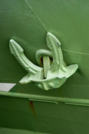 Green Anchorの写真素材