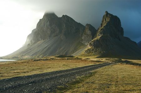 Rock in Icelandの写真素材