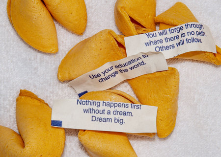 Forge through use your education, dream bigの写真素材