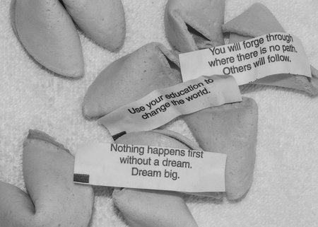 Forge through use your education, dream bigの写真素材