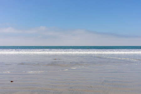 Relaxing photo of Coronado Island beach in San Diego, Californiaの写真素材