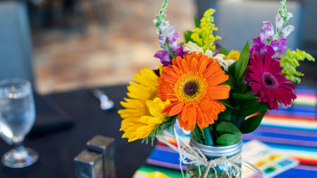 Flower party detailの写真素材