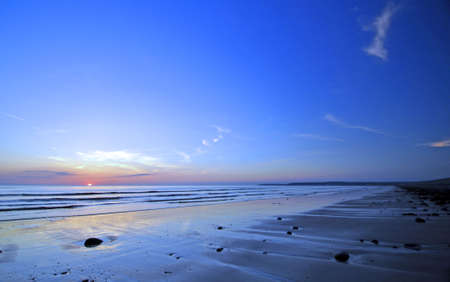 Westward Ho  beach, North Devon, Englandの写真素材