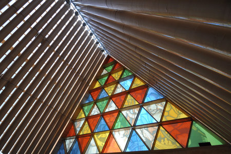 The Cardboard Cathedral in Christchurch, New Zealand