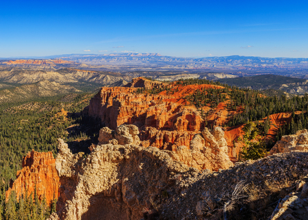Handsome rock formation. Hoodoos in Bryce Canyon National Park. Utah, United States Handsome rock formation. Hoodoos in Bryce Canyon National Park. Utah, United States