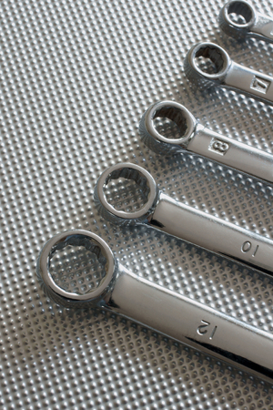 Ring spanners or wrenches の写真素材