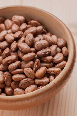 Pinto Beans a popular bean in the USA and Mexicoの写真素材