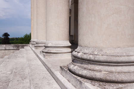 Villa Almerico-Capra, also known as Villa La Rotonda, is one of the the most important and beautiful Italian Villa of the Renaissance. Located in Vicenza (Veneto) was designed by the architect Andrea Palladio in 1566.のeditorial素材