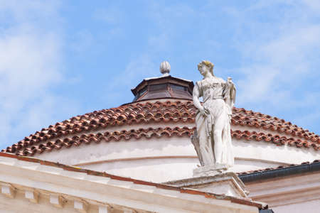 Villa Almerico-Capra, also known as Villa La Rotonda, is one of the the most important and beautiful Italian Villa of the Renaissance. Located in Vicenza (Veneto) was designed by the architect Andrea Palladio in 1566.のeditorial素材