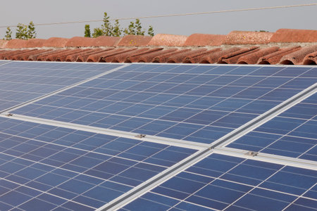 Solar energy on the cover;