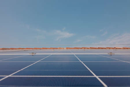 Solar energy on the cover;の写真素材