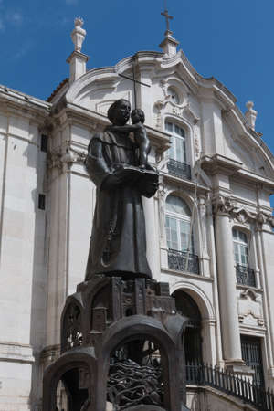 Santo Antonio church. Lisbon. Portugalのeditorial素材