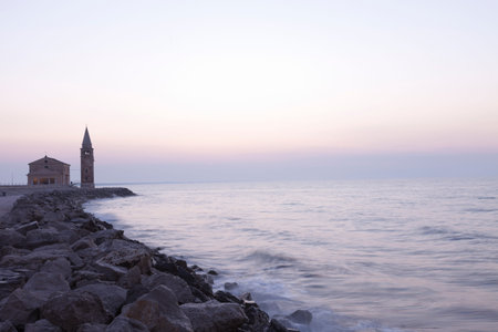 Church Of Madonna dell'Angelo in Caorle, Italy.