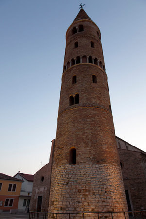 The famous tower of Caorle in Italy.