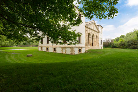 The Villa Pisani Bonetti is a patrician villa designed by Andrea Palladio, located in Bagnolo, a hamlet in the comune of Lonigo in the Veneto region of Italy.のeditorial素材