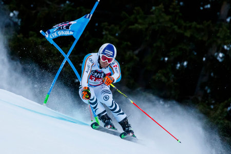 Alta Badia, Italy 20 December 2015.  DOPFER Fritz (Ger) competing in the Audi Fis Alpine Skiing...
