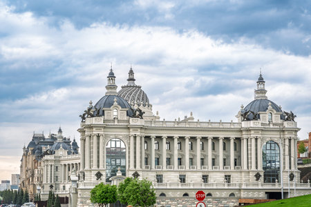 Kazan, Russia. May 4, 2025: Palace of Farmers - Ministry of Environment and Agriculture. Kazan, Russia. Traveling through the cities of Russiaのeditorial素材
