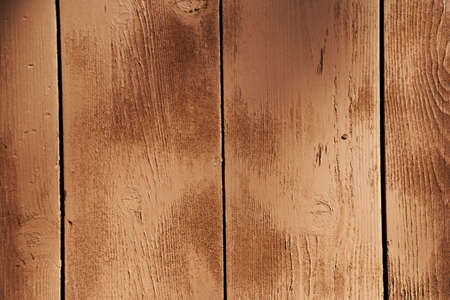 Closeup of worn down wooden boards. Horizontal shot.の写真素材