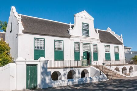 GRAAFF REINET, SOUTH AFRICA - JANUARY 6, 2015: The Reinet House is one of more than 200 buildings in the town declared as a national monumentsのeditorial素材