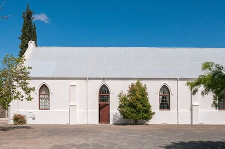 Hall of the Dutch Reformed Church in Laingsburg in the Western Cape Province of South Africaの素材 [FY31038721291]