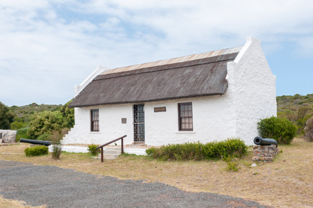 CAPE TOWN, SOUTH AFRICA - DECEMBER 12, 2014: Skaifes Barn near Cape Point. Sydney Harold Skaife was an entomologist who played leading role in the creation of this Nature Reserveのeditorial素材