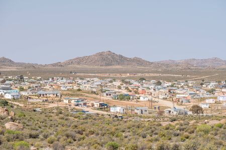 CONCORDIA, SOUTH AFRICA - AUGUST 17, 2015: View of Concordia, a small mining town in the Northern Cape Namaqualandのeditorial素材