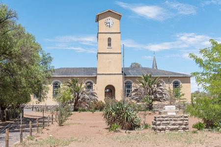 STEYNSBURG, SOUTH AFRICA - FEBRUARY 16, 2016: The Town Hall in Steynsburg, a small town in the Eastern Cape Provinceのeditorial素材