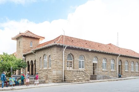 CRADOCK, SOUTH AFRICA - FEBRUARY 19, 2016: The Magistrates Court in Cradock, a medium sized town in the Eastern Cape Provinceのeditorial素材