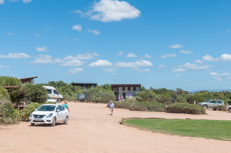 ADDO ELEPHANT NATIONAL PARK, SOUTH AFRICA - FEBRUARY 22, 2016: A view of Jacks Picnic Site, a botanical reserve named after a black rhino called Jackのeditorial素材