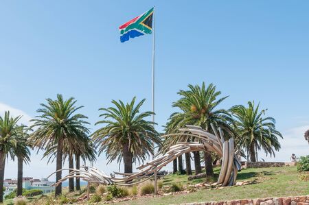 PORT ELIZABETH, SOUTH AFRICA - FEBRUARY 27, 2016: Art at Donkin Reserve along Route 67, consisting of 67 Public Art Works symbolising Nelson Mandelas 67 years dedicated to the Freedom of South Africaのeditorial素材