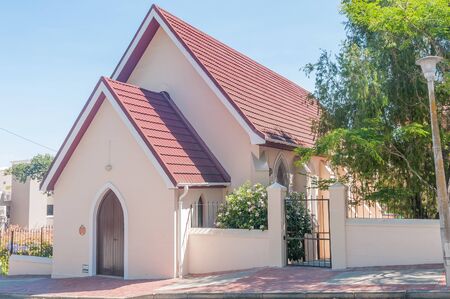 KNYSNA, SOUTH AFRICA - MARCH 3, 2016: The Methodist Church in Knysna was opened on 29 October 1893のeditorial素材