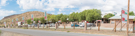 GARIEPDAM, SOUTH AFRICA - FEBRUARY 16, 2016: A s, a small town at the Gariep Dam on the border of in...