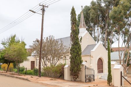 DARLING, SOUTH AFRICA - MARCH 31, 2017: The Presbyterian Church in Darling, a town in the Swartland area of the Western Cape Provinceのeditorial素材