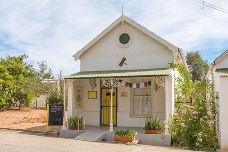 MCGREGOR, SOUTH AFRICA - MARCH 26, 2017: An artist studio in McGregor, a small town in the Western Cape Provinceのeditorial素材