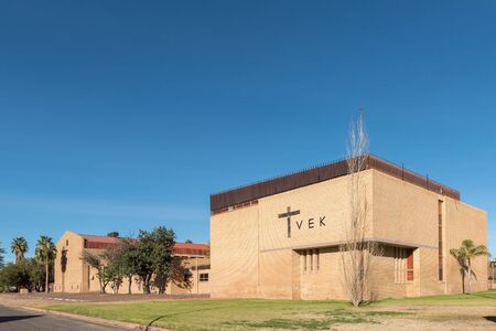 UPINGTON, SOUTH AFRICA - JUNE 11, 2017: The Full Gospel Church in Upington, a town in the Northern Cape Provinceのeditorial素材