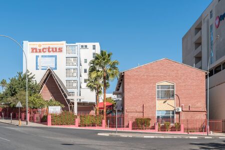 WINDHOEK, NAMIBIA - JUNE 17, 2017: The Central Methodist Church in Windhoek, the capital city of Namibiaのeditorial素材