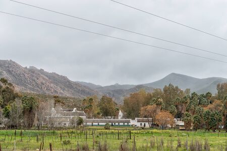 WUPPERTHAL, SOUTH AFRICA, AUGUST 27, 2018: A view of Wupperthal in the Cederberg Mountains of the Western Cape Provinceのeditorial素材