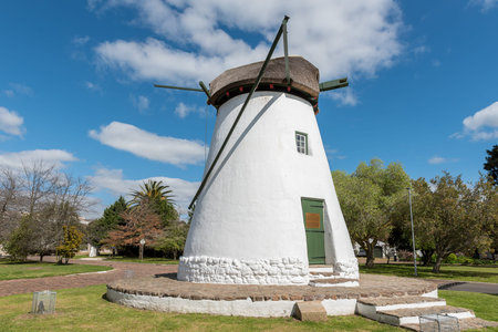 DURBANVILLE, SOUTH AFRICA - SEP 12, 2022: Onze Molen, an historic mill in Durbanville in the Cape...