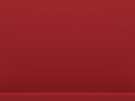 abstract scarlet sage background 3d render. empty space room minimal studio mockup red color background design for display product, podium, poster, stand, wallpaper, cosmetics,の写真素材