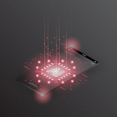 chatGPT Ai artificial intelligence technology hitech concept. chat GPT with smart bot, open Ai, line, lights, technology Abstract, vector. design for chat, web banner, background,のイラスト素材