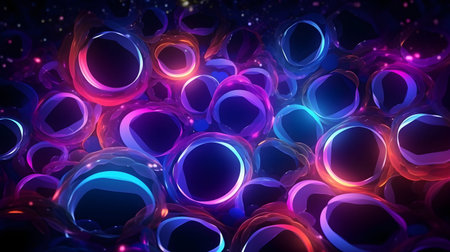 illustration of abstract geometric composition, digital artwork for creative graphic design....