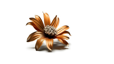 flower isolated floral nature plant spring leaf background summer generative Ai. flower plant illustration design garden art branch beautiful botanical decorative decoration flower nature.の写真素材